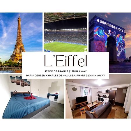 Apartamento L'Eiffel - Self Checking, 20Min From Paris Drancy Exterior foto