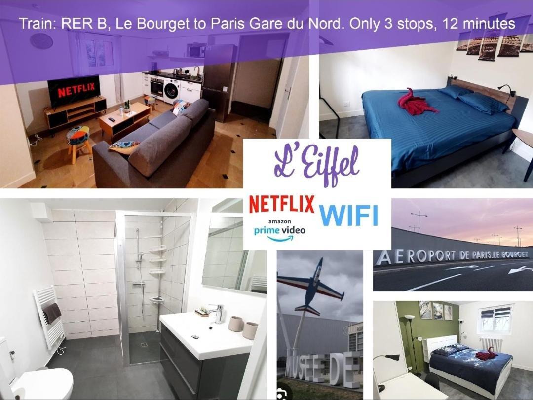 Apartamento L'Eiffel - Self Checking, 20Min From Paris Drancy Exterior foto