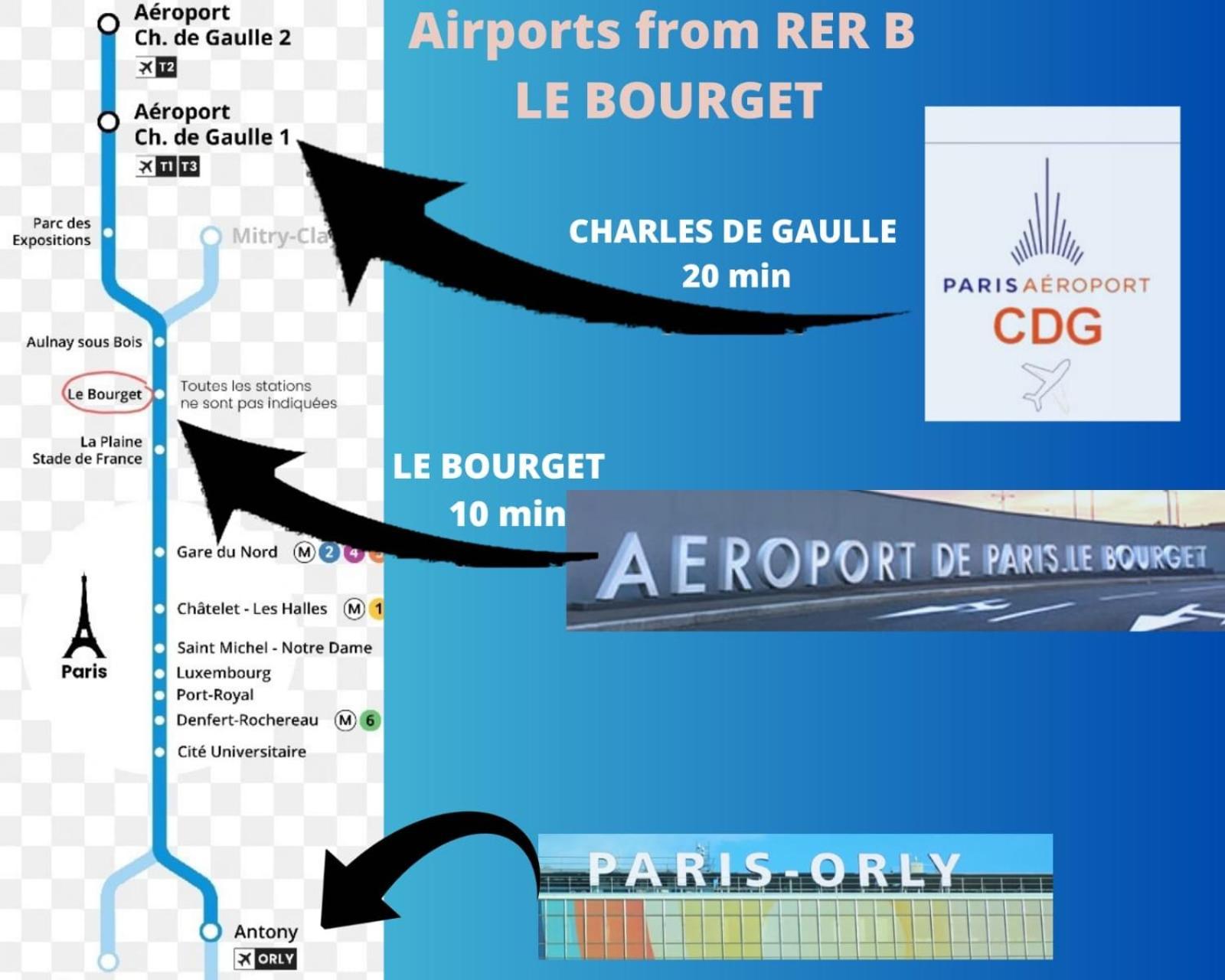 Apartamento L'Eiffel - Self Checking, 20Min From Paris Drancy Exterior foto